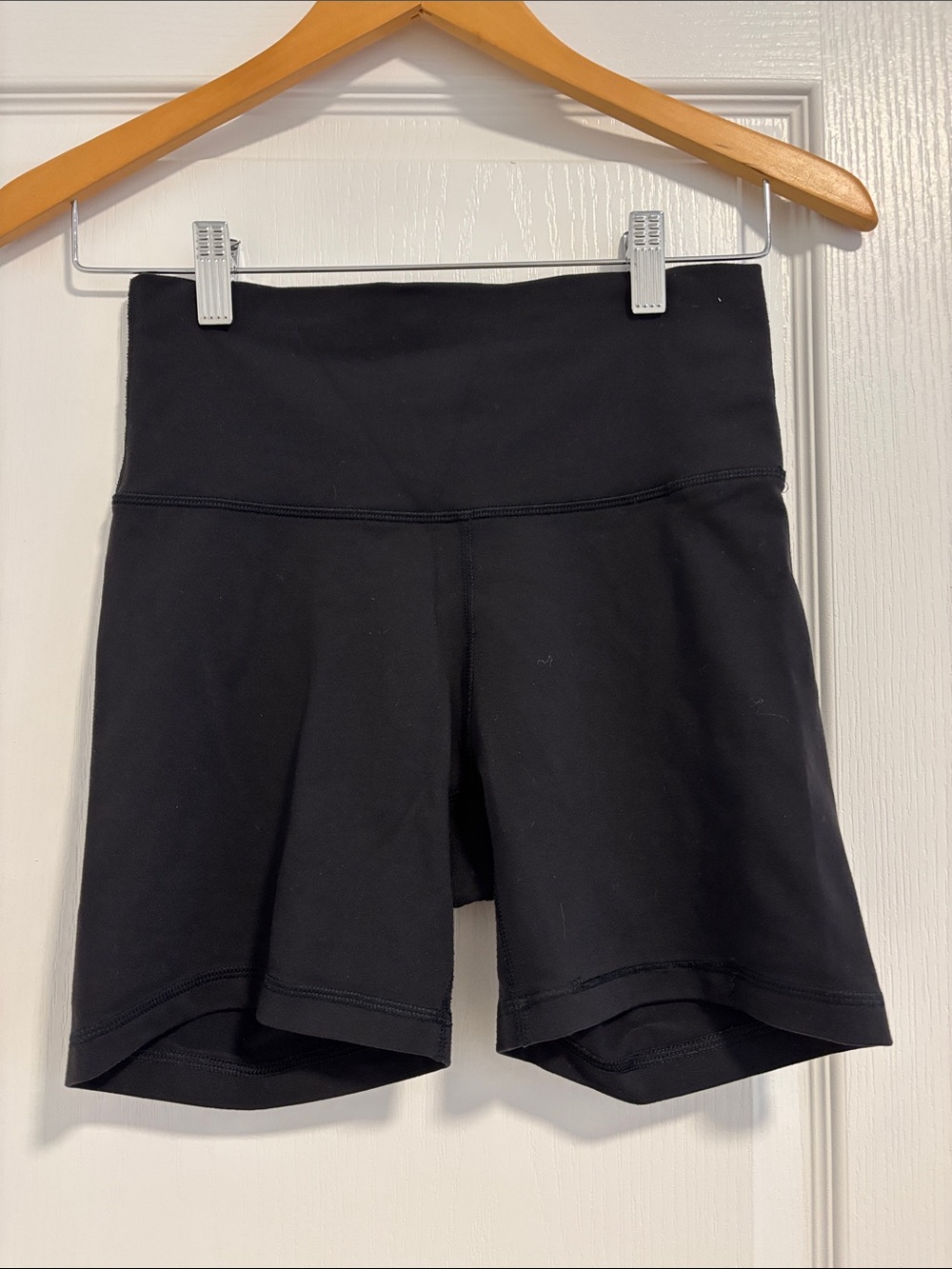 TNA Black High-Waist Women’s Active Shorts